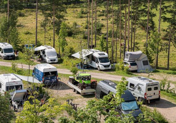 Camping in the wilderness of South Tyrol