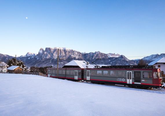 Alto Adige innevato in inverno